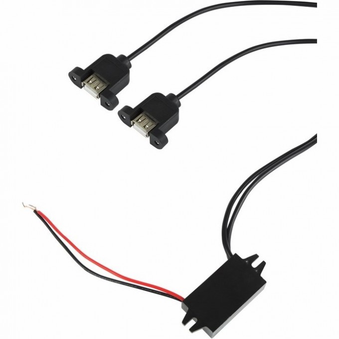 Адаптер REXANT DC 12 V-2xUSB-A 5 V 3 A 16-0602 Адаптер REXANT DC 12 V-2xUSB-A 5 V 3 A 16-0602