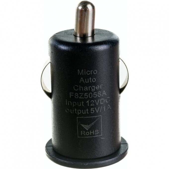 Автозарядка REXANT в прикуриватель USB (АЗУ) (5 V, 1000 mA) черная 18-1920 Автозарядка REXANT в прикуриватель USB (АЗУ) (5 V, 1000 mA) черная 18-1920
