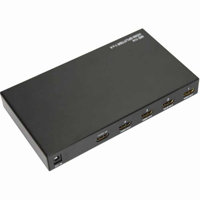 Делитель REXANT гнездо HDMI на 4 гнезда HDMI, металл 17-6902 Делитель REXANT гнездо HDMI на 4 гнезда HDMI, металл 17-6902