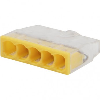 Экспресс-клемма REXANT СМК 2273-205 0.5-2.5 мм², 100 шт. Экспресс-клемма REXANT СМК 2273-205 0.5-2.5 мм², 100 шт.