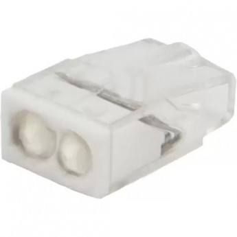 Экспресс-клемма с пастой REXANT СМК 2273-242, 2-проводная 0.5-2.5 мм², прозрачная, блистер (20 шт./уп.) Экспресс-клемма с пастой REXANT СМК 2273-242, 2-проводная 0.5-2.5 мм², прозрачная, блистер (20 шт./уп.)