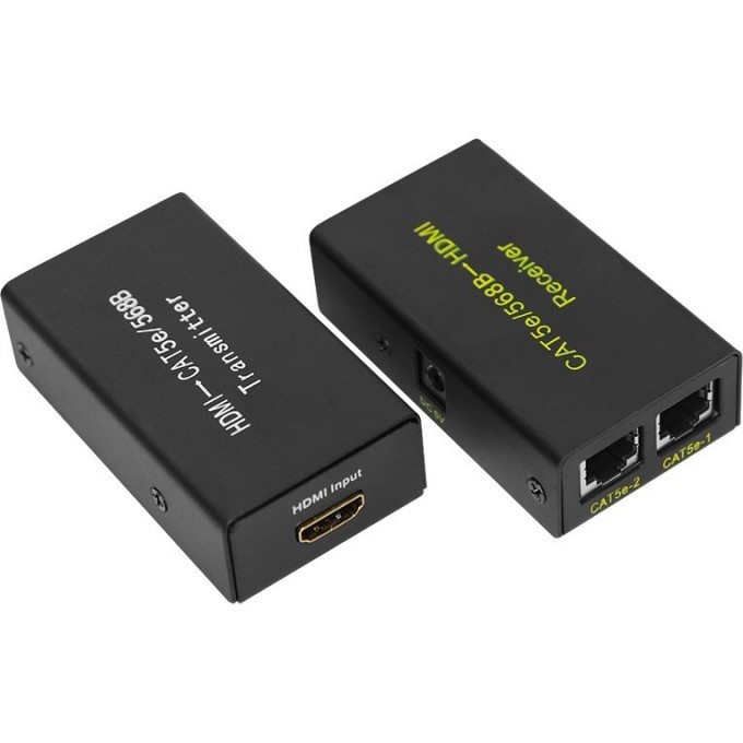 HDMI удлинитель REXANT по витой паре RJ-45(8P-8C) до 20м (1080p) 17-6906 HDMI удлинитель REXANT по витой паре RJ-45(8P-8C) до 20м (1080p) 17-6906