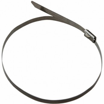 Хомут-стяжка REXANT стальная 100x4.6 мм, 10 шт. Хомут-стяжка REXANT стальная 100x4.6 мм, 10 шт.