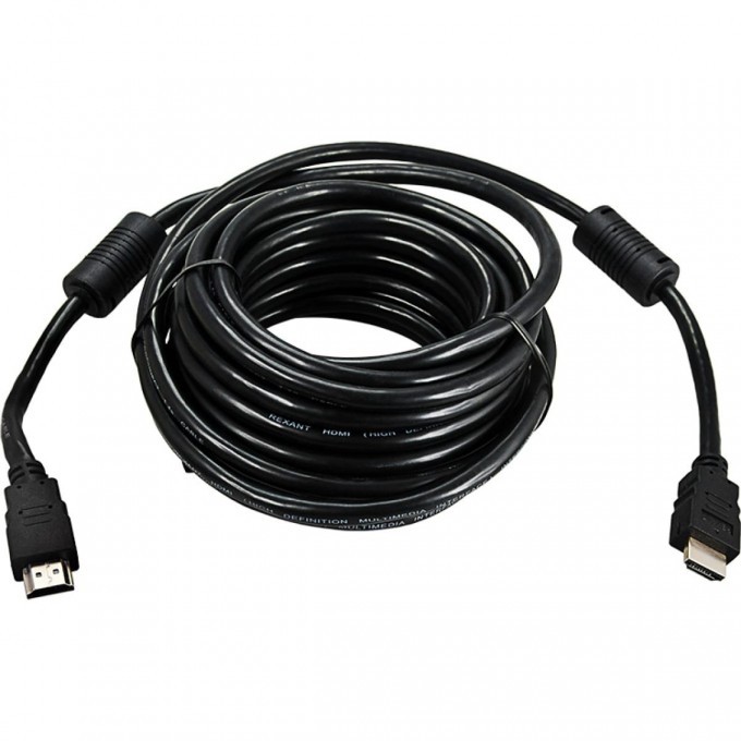 Кабель REXANT HDMI - HDMI 1,4, 20м, Gold 17-6210 Кабель REXANT HDMI - HDMI 1,4, 20м, Gold 17-6210