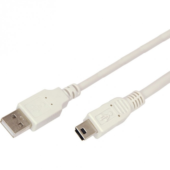 Кабель REXANT mini USB - USB A 0.2 м серый 18-1131 Кабель REXANT mini USB - USB A 0.2 м серый 18-1131