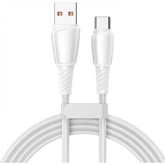 Кабель REXANT USB-A – Type-C, 5А, 100Вт, 1м, в белой нейлоновой оплетке 18-7067 Кабель REXANT USB-A – Type-C, 5А, 100Вт, 1м, в белой нейлоновой оплетке 18-7067