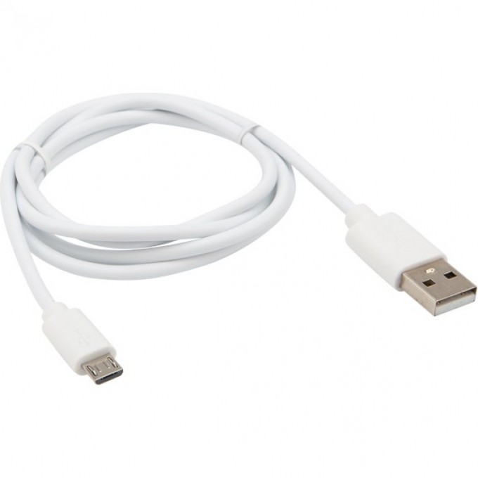 Кабель REXANT USB-micro USB белый 1 м 18-4269 Кабель REXANT USB-micro USB белый 1 м 18-4269