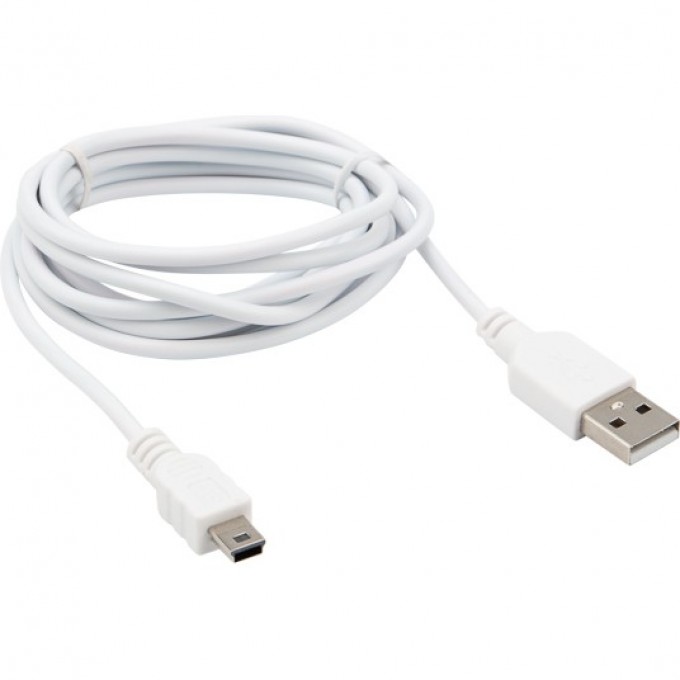 Кабель REXANT USB - mini USB белый 1.8 м 18-1134 Кабель REXANT USB - mini USB белый 1.8 м 18-1134