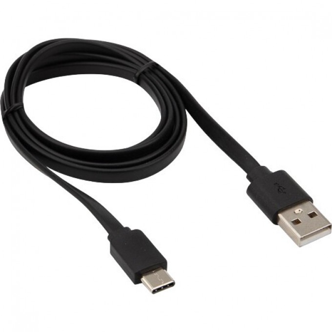 Кабель REXANT USB-Type-C, 2,4A PVC, длина 1 м 18-1888 Кабель REXANT USB-Type-C, 2,4A PVC, длина 1 м 18-1888