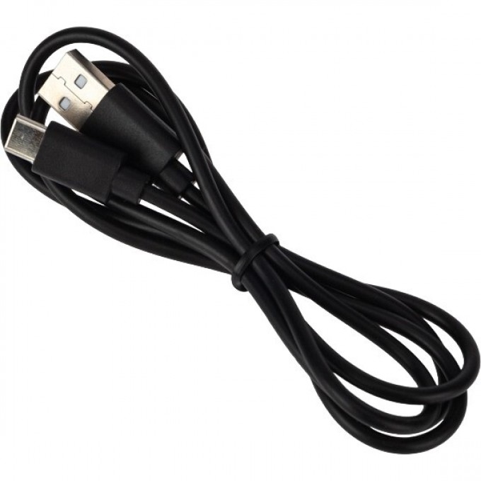 Кабель REXANT USB-Type-C/PVC 1 метр, черный 18-1881 Кабель REXANT USB-Type-C/PVC 1 метр, черный 18-1881
