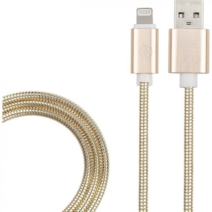 Кабель USB-Lightning REXANT для iPhone золото 1 м 18-4249 Кабель USB-Lightning REXANT для iPhone золото 1 м 18-4249