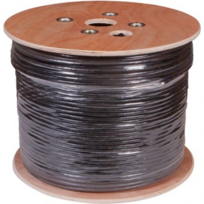 Кабель витая пара REXANT SOLID OUTDOOR U/UTP, CAT 5е, PE, 10PR, 24AWG черный, 305м 01-1121-R Кабель витая пара REXANT SOLID OUTDOOR U/UTP, CAT 5е, PE, 10PR, 24AWG черный, 305м 01-1121-R