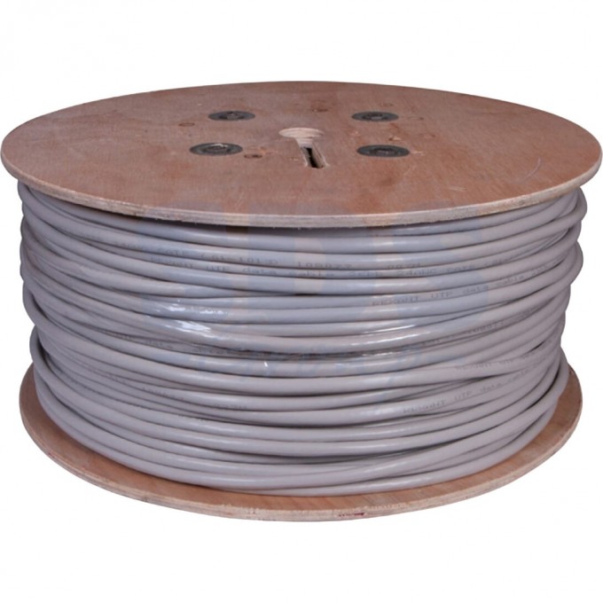 Кабель витая пара REXANT U/UTP, CAT 5, PVC, 25PR, 24AWG, INDOOR, SOLID, серый, 305 м 01-1013 Кабель витая пара REXANT U/UTP, CAT 5, PVC, 25PR, 24AWG, INDOOR, SOLID, серый, 305 м 01-1013