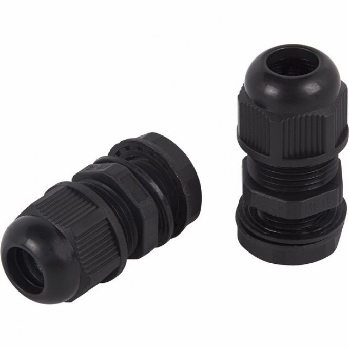 Кабельный ввод REXANT MG-16 черный 07-8116-1 Кабельный ввод REXANT MG-16 черный 07-8116-1
