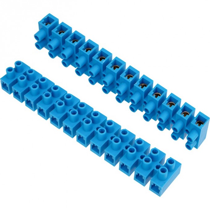 Клеммная колодка REXANT KВ-40 25-40 винтовая синий, 10 шт. 07-5040-4 Клеммная колодка REXANT KВ-40 25-40 винтовая синий, 10 шт. 07-5040-4
