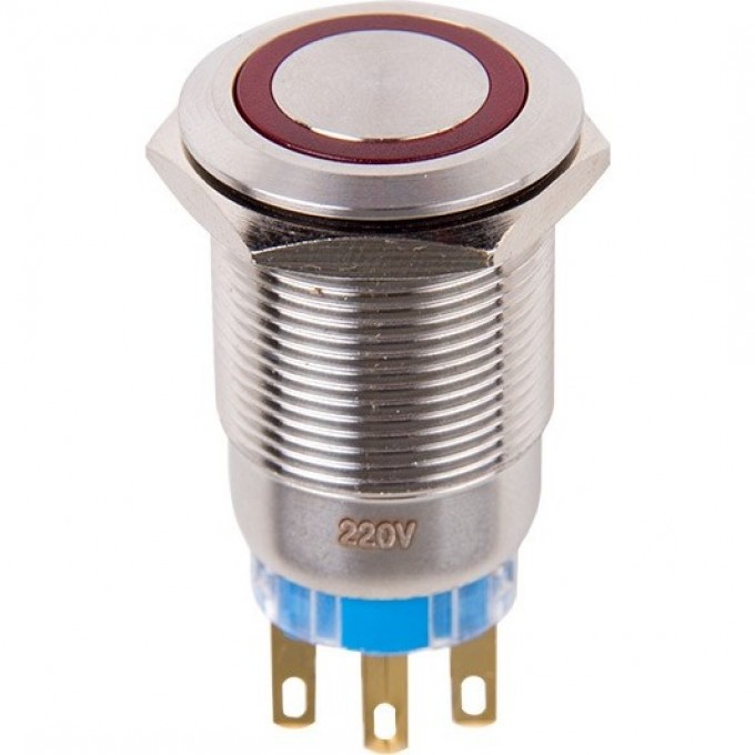 Кнопка антивандальная REXANT Ø19 12В(LED) Б/Фикс (5с) OFF-(ON) / ON-(OFF) красная (A19-C1) 36-3430 Кнопка антивандальная REXANT Ø19 12В(LED) Б/Фикс (5с) OFF-(ON) / ON-(OFF) красная (A19-C1) 36-3430