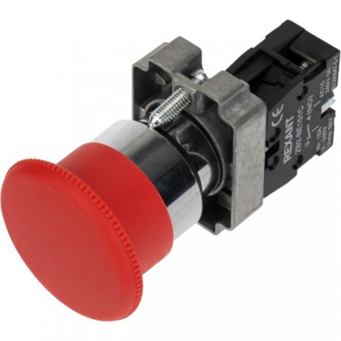 Кнопка REXANT XB2-BS грибок красная NC 36-5543 Кнопка REXANT XB2-BS грибок красная NC 36-5543