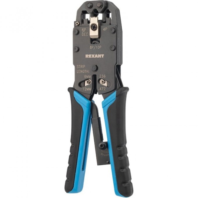 Кримпер REXANT HT-200R ТАЙВАНЬ для обжима 10P10C, 8P8C, 6P6C, 4P4C 12-3442-1 Кримпер REXANT HT-200R ТАЙВАНЬ для обжима 10P10C, 8P8C, 6P6C, 4P4C 12-3442-1