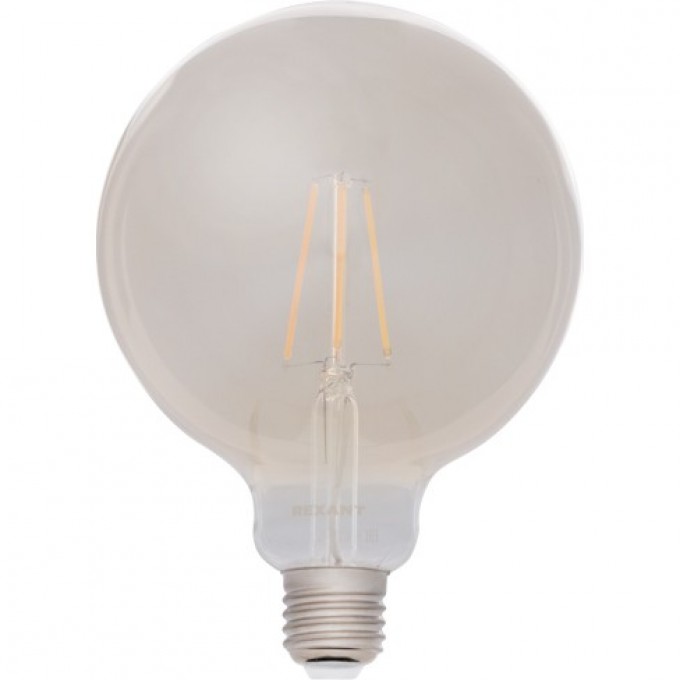 Лампа филаментная REXANT LOFT GLOBE A125 11.5 Вт 2400K диммируемая золотистая колба 604-145 Лампа филаментная REXANT LOFT GLOBE A125 11.5 Вт 2400K диммируемая золотистая колба 604-145