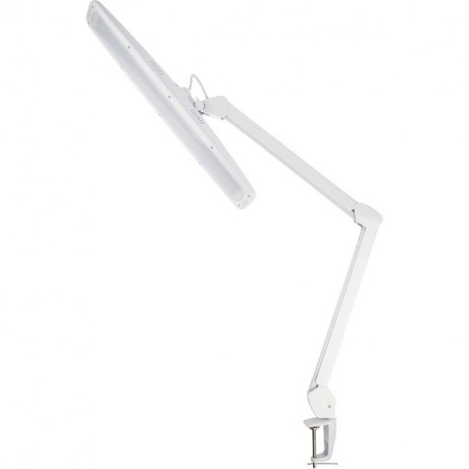Лампа настольная REXANT бестеневая, струбцина, ECO light, 84 SMD LED, сенсорный диммер, белая (8015LED) 31-0401 Лампа настольная REXANT бестеневая, струбцина, ECO light, 84 SMD LED, сенсорный диммер, белая (8015LED) 31-0401