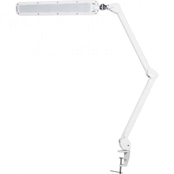 Лампа настольная REXANT бестеневая, струбцина, ECO light, 90 SMD LED, сенсорный диммер, белая (8017LED-2) 31-0408 Лампа настольная REXANT бестеневая, струбцина, ECO light, 90 SMD LED, сенсорный диммер, белая (8017LED-2) 31-0408
