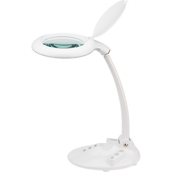 Лупа с подсветкой REXANT VISAGISTE 3D 60 LED настольная сенсорная регулировка яркости 31-0261 Лупа с подсветкой REXANT VISAGISTE 3D 60 LED настольная сенсорная регулировка яркости 31-0261