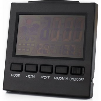 Метеостанция комнатная REXANT с ЖК дисплеем Метеостанция комнатная REXANT с ЖК дисплеем