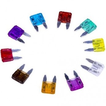 Набор автомобильных предохранителей REXANT мини в пластиковой коробке 100шт. Набор автомобильных предохранителей REXANT мини в пластиковой коробке 100шт.