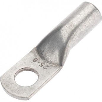 Наконечник медный луженый REXANT ТМЛ-Р 25–8 (25мм² - Ø8мм) (в упак. 100 шт.)
