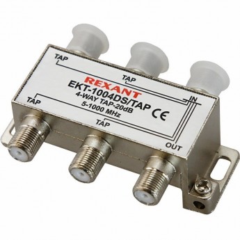 Ответвитель REXANT 4 отвода 20 дБ Ответвитель REXANT 4 отвода 20 дБ