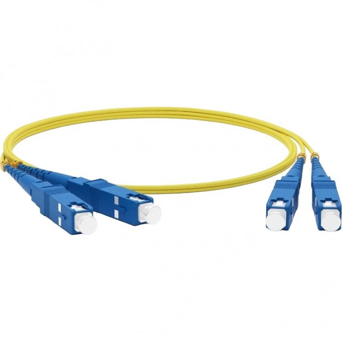 Патч-корд оптический REXANT соединительный (SM), 9/125 (OS2), SC/UPC-SC/UPC, (Duplex), LSZH, 3м 50-2013 Патч-корд оптический REXANT соединительный (SM), 9/125 (OS2), SC/UPC-SC/UPC, (Duplex), LSZH, 3м 50-2013