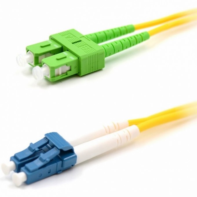 Патч-корд REXANT 9/125 LC/UPC-SC/APC PVC оптический переходной 5м 50-2476-1 Патч-корд REXANT 9/125 LC/UPC-SC/APC PVC оптический переходной 5м 50-2476-1