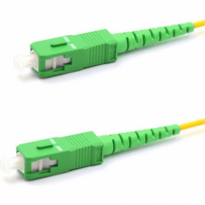 Патч-корд REXANT 9/125 (OS2) SC/APC-SC/APC LSZH оптический соединительный 7м 50-2060 Патч-корд REXANT 9/125 (OS2) SC/APC-SC/APC LSZH оптический соединительный 7м 50-2060