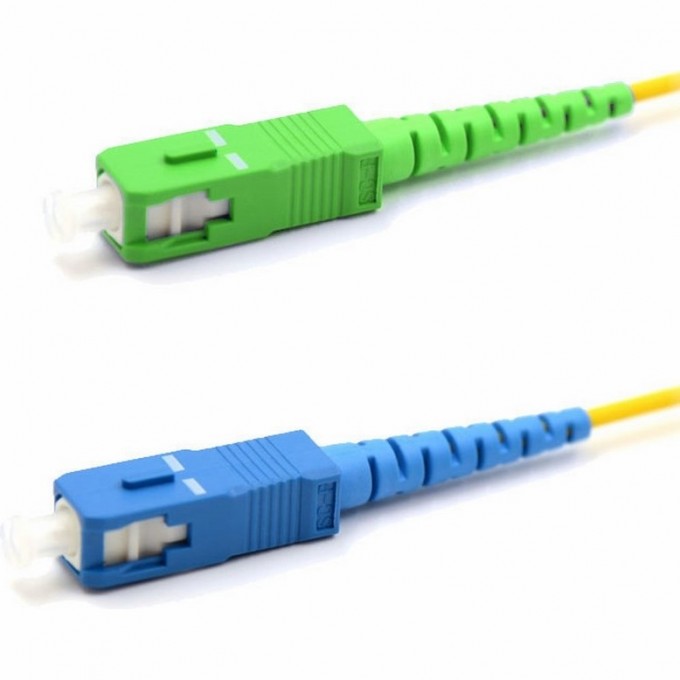 Патч-корд REXANT 9/125 (OS2) SC/APC-SC/UPC LSZH оптический переходной 15м 50-2063 Патч-корд REXANT 9/125 (OS2) SC/APC-SC/UPC LSZH оптический переходной 15м 50-2063