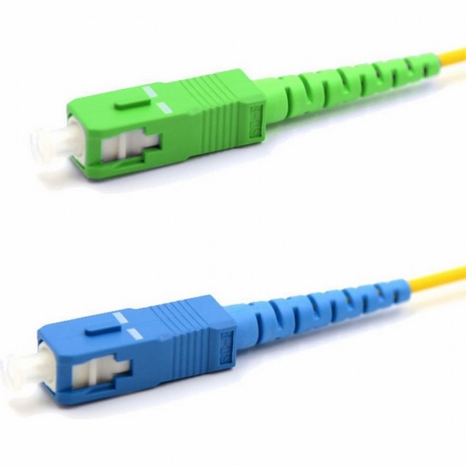 Патч-корд REXANT 9/125 (OS2) SC/APC-SC/UPC LSZH оптический переходной 5м 50-2053 Патч-корд REXANT 9/125 (OS2) SC/APC-SC/UPC LSZH оптический переходной 5м 50-2053