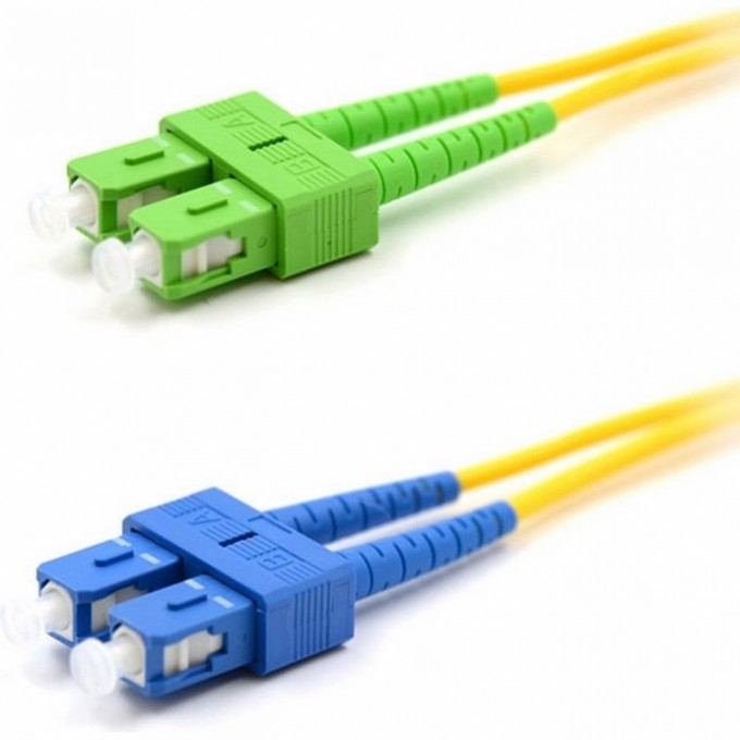 Патч-корд REXANT 9/125 (OS2) SC/APC-SC/UPC PVC оптический переходной 2м 50-2059 Патч-корд REXANT 9/125 (OS2) SC/APC-SC/UPC PVC оптический переходной 2м 50-2059