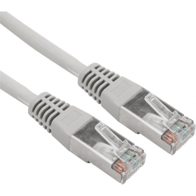 Патч-корд REXANT F/UTP 5e, RJ45-RJ45, экранированный, 26AWG, LSZH, серый, 0.5 м 02-0110-05 Патч-корд REXANT F/UTP 5e, RJ45-RJ45, экранированный, 26AWG, LSZH, серый, 0.5 м 02-0110-05