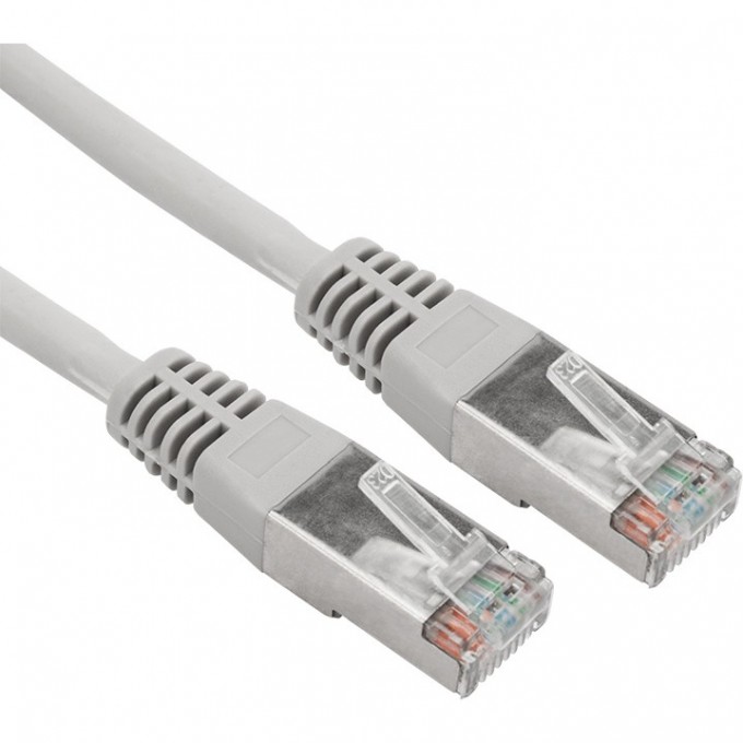 Патч-корд REXANT F/UTP RJ45-RJ45 24AWG серый 0.5 м 18-8001-1 Патч-корд REXANT F/UTP RJ45-RJ45 24AWG серый 0.5 м 18-8001-1