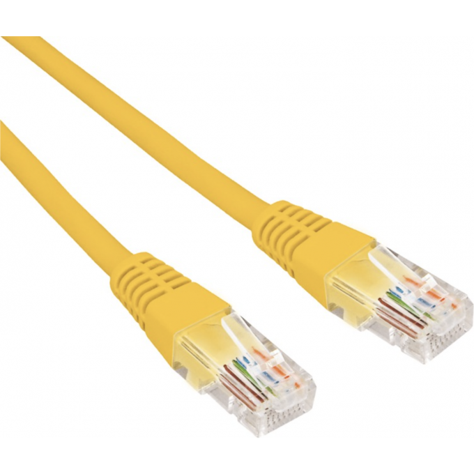 Патч-корд REXANT U/UTP 5e, RJ45-RJ45, неэкранированный, 26AWG, LSZH, желтый, 0.5 м 02-0105-05 Патч-корд REXANT U/UTP 5e, RJ45-RJ45, неэкранированный, 26AWG, LSZH, желтый, 0.5 м 02-0105-05
