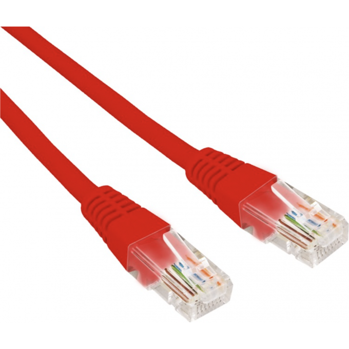 Патч-корд REXANT U/UTP 5e, RJ45-RJ45, неэкранированный, 26AWG, LSZH, красный, 0.5 м 02-0103-05 Патч-корд REXANT U/UTP 5e, RJ45-RJ45, неэкранированный, 26AWG, LSZH, красный, 0.5 м 02-0103-05