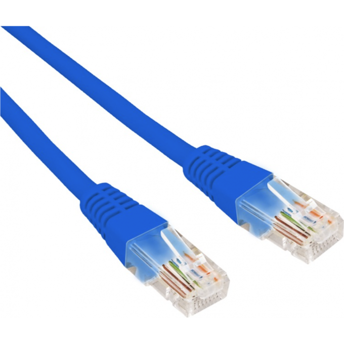 Патч-корд REXANT U/UTP 5e, RJ45-RJ45, неэкранированный, 26AWG, LSZH, синий, 0.5 м 02-0104-05 Патч-корд REXANT U/UTP 5e, RJ45-RJ45, неэкранированный, 26AWG, LSZH, синий, 0.5 м 02-0104-05