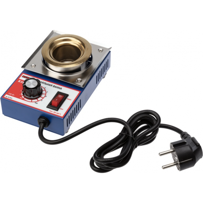 Паяльная ванна REXANT, R38, 100 Вт, ø 38 мм, 200-480 °C 09-9010 Паяльная ванна REXANT, R38, 100 Вт, ø 38 мм, 200-480 °C 09-9010