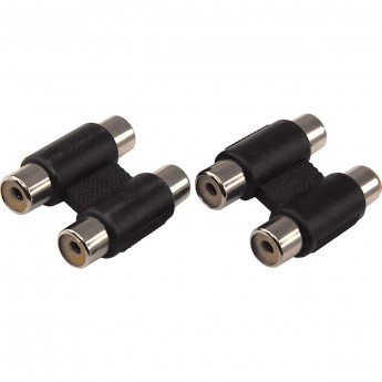 Переходник REXANT аудио (2 гнезда RCA - 2 гнезда RCA), бинокль, (1шт) Переходник REXANT аудио (2 гнезда RCA - 2 гнезда RCA), бинокль, (1шт)