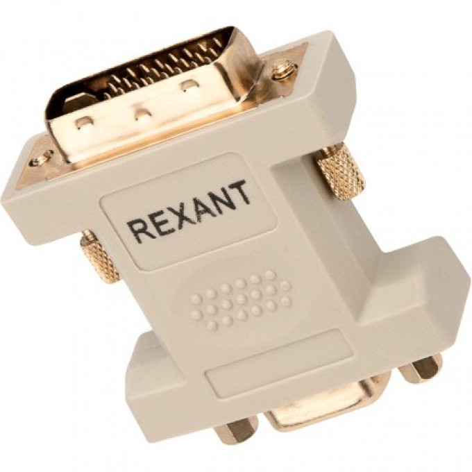 Переходник REXANT штекер DVI-I - гнездо VGA 17-6821 Переходник REXANT штекер DVI-I - гнездо VGA 17-6821