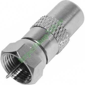 Переходник REXANT штекер F – штекер TV Переходник REXANT штекер F – штекер TV