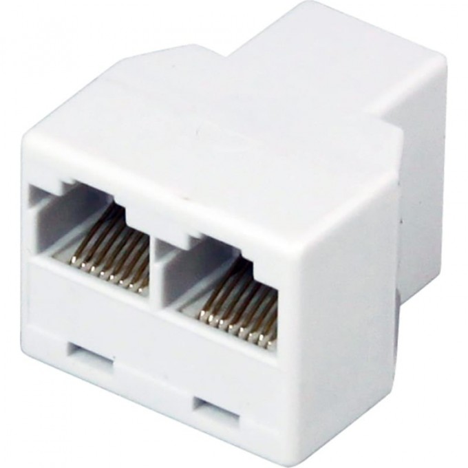 Переходник сетевой REXANT LAN гнездо 8Р8С (Rj-45) - 2 гнезда 8Р8С (Rj-45) 06-0112-B Переходник сетевой REXANT LAN гнездо 8Р8С (Rj-45) - 2 гнезда 8Р8С (Rj-45) 06-0112-B