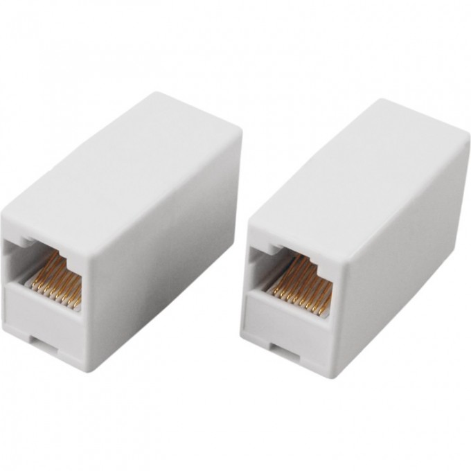 Переходник сетевой REXANT LAN гнездо 8Р8С (Rj-45) - гнездо 8Р8С (Rj-45) 06-0111-A Переходник сетевой REXANT LAN гнездо 8Р8С (Rj-45) - гнездо 8Р8С (Rj-45) 06-0111-A