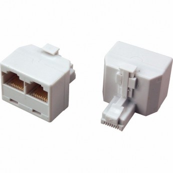 Переходник сетевой REXANT LAN штекер 8Р8С (Rj-45) -2 гнезда 8Р8С (Rj-45) Переходник сетевой REXANT LAN штекер 8Р8С (Rj-45) -2 гнезда 8Р8С (Rj-45)