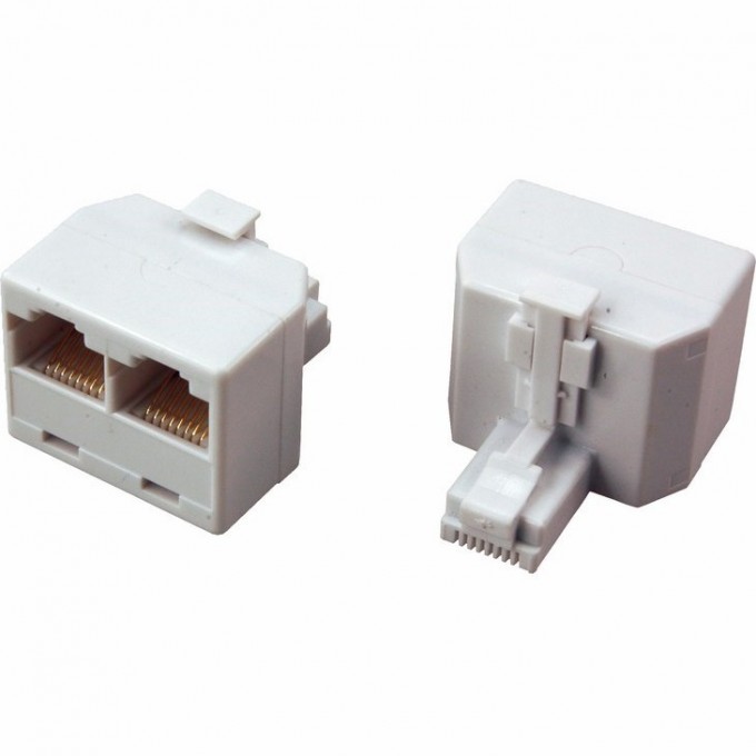 Переходник сетевой REXANT LAN штекер 8Р8С (Rj-45) -2 гнезда 8Р8С (Rj-45) 06-0113-B Переходник сетевой REXANT LAN штекер 8Р8С (Rj-45) -2 гнезда 8Р8С (Rj-45) 06-0113-B
