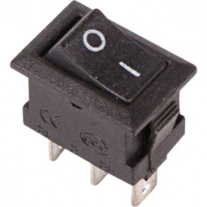 Переключатель клавишный REXANT MICRO 250V 3А (3с) ON-ON черный (RWB-102) 36-2030 Переключатель клавишный REXANT MICRO 250V 3А (3с) ON-ON черный (RWB-102) 36-2030
